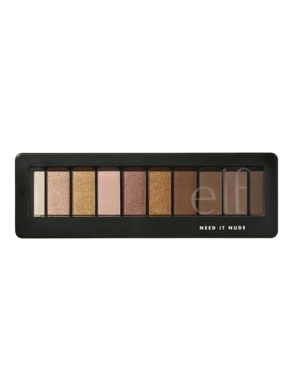 ELF Need It Nude Eyeshadow Palette - Gold, Brown & Cream Shades